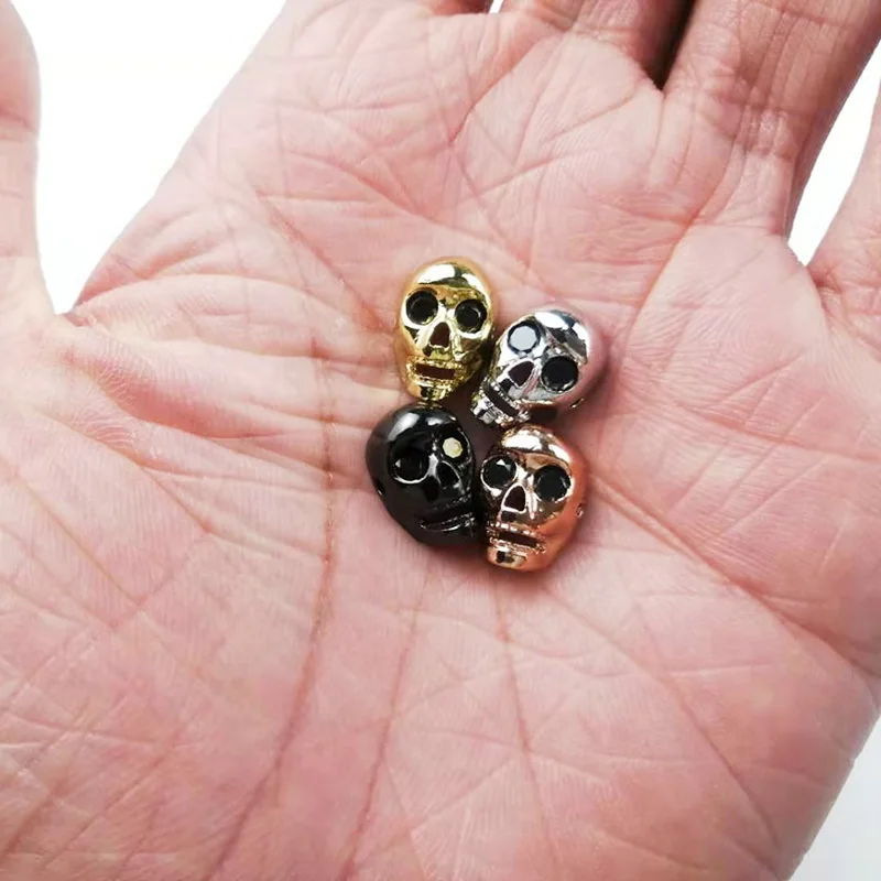 4 шт. медные бусины-разделители YHBZRET для изготовления ювелирных изделий браслетов