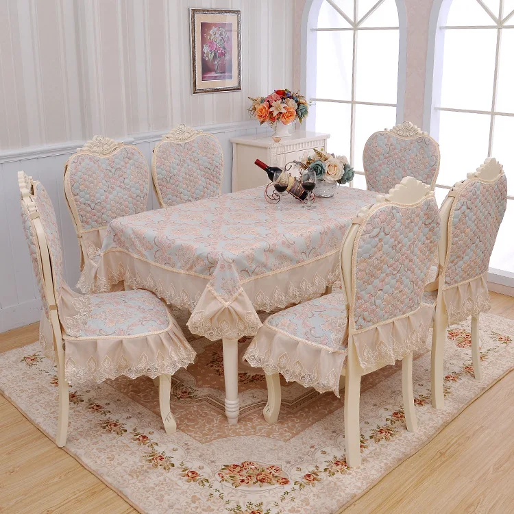 Роскошная Европейская скатерть для обеденного стула настенная прямоугольные