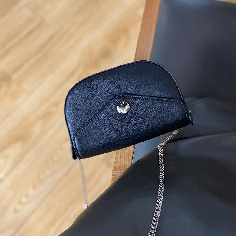 

Women Real Leather Small Crossbody Bags Fashion Green Phone Chains Mini Bag High Quality Shoulder Bag Female Dames Tassen