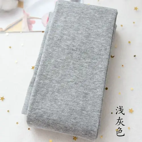 02 Зимние хлопковые колготки, женские плотные теплые колготки, женские одноцветные полосатые колготки, карамельный цвет, милые 24 цвета s - Цвет: 02