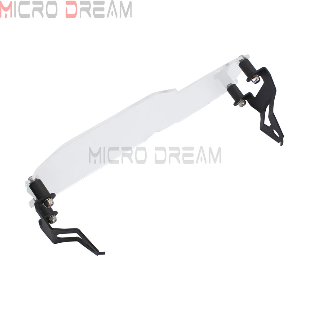 Передняя Защитная крышка для мотоциклетного светильника прозрачный протектор