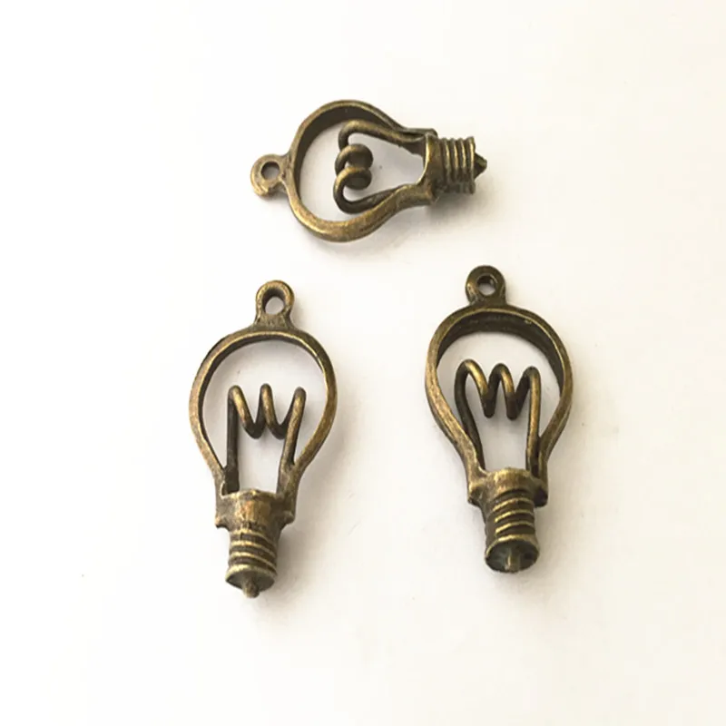 14MMX50MM античная бронза крыло кулон ожерелье DIY Шарм Винтаж Мини коннектор
