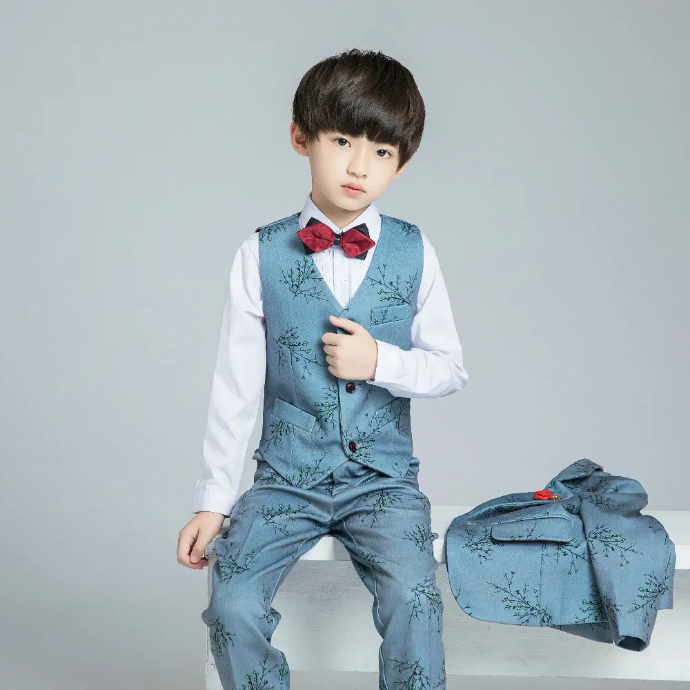YuanLu костюмы для мальчиков свадебной вечеринки Детские выступлений на фортепиано