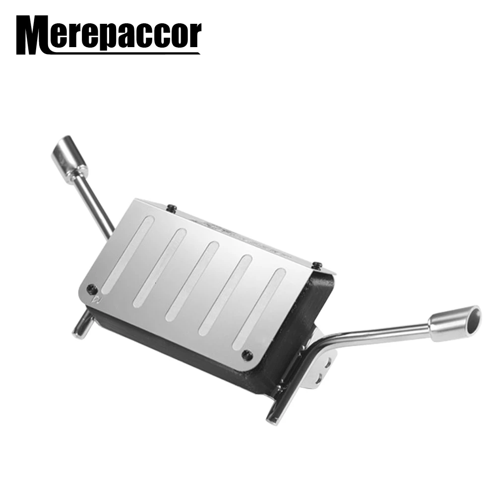 Металлический топливный бак MEREPACCOR для Traxxas Trx 4 Trx4 выхлопная труба запчасти