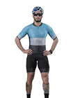 Мужская синяя велосипедная одежда Kafitt, комплекты одежды из Джерси, профессиональные дышащие велосипедные триатлоновые шорты Go Pro, рубашка с рукавом 20D Pad