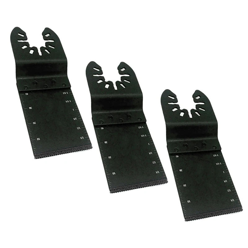 

3pcs Oscillating Tool Accessories 34mm HCS Plastic Wood Working Saw Blades Multi Function Saw Blades