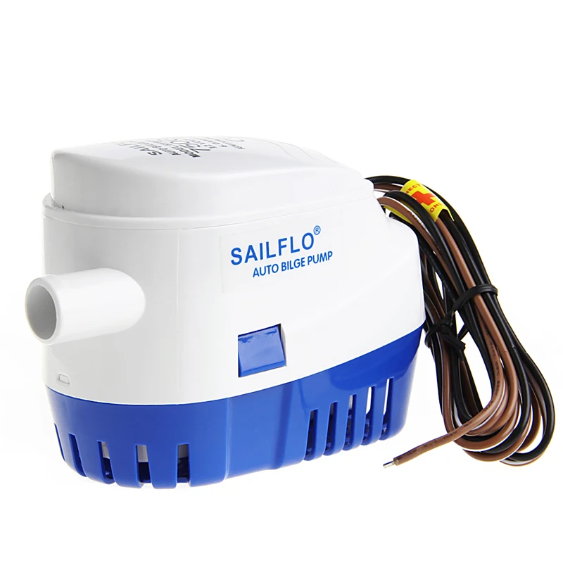 

12V Boat Marine Automatic Submersible Auto Bilge Water Pump Float Switch 750GPH