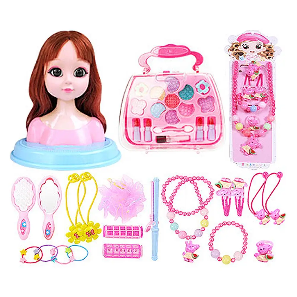 Детский макияж красивые игрушки для детей прическа на половину тела кукла
