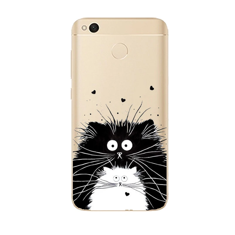 DS-LOVEHUI милый мягкий чехол из ТПУ с рисунком для Xiaomi Redmi 3 3S 4 4A 5 5Plus 5A 6 6A Pro Note 4X Тонкий