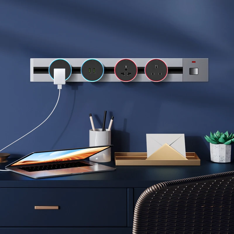 Herepow электрическая трековая розетка бытовая техника Электрический переходник