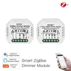 Регулятор света Tuya Zigbee 3,0, двухсторонний выключатель, Google Assistant Alexa Echo