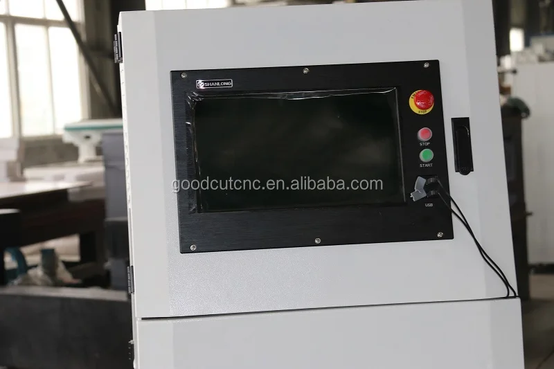

Jinan GoodCut cnc router price with thick heavy duty frame