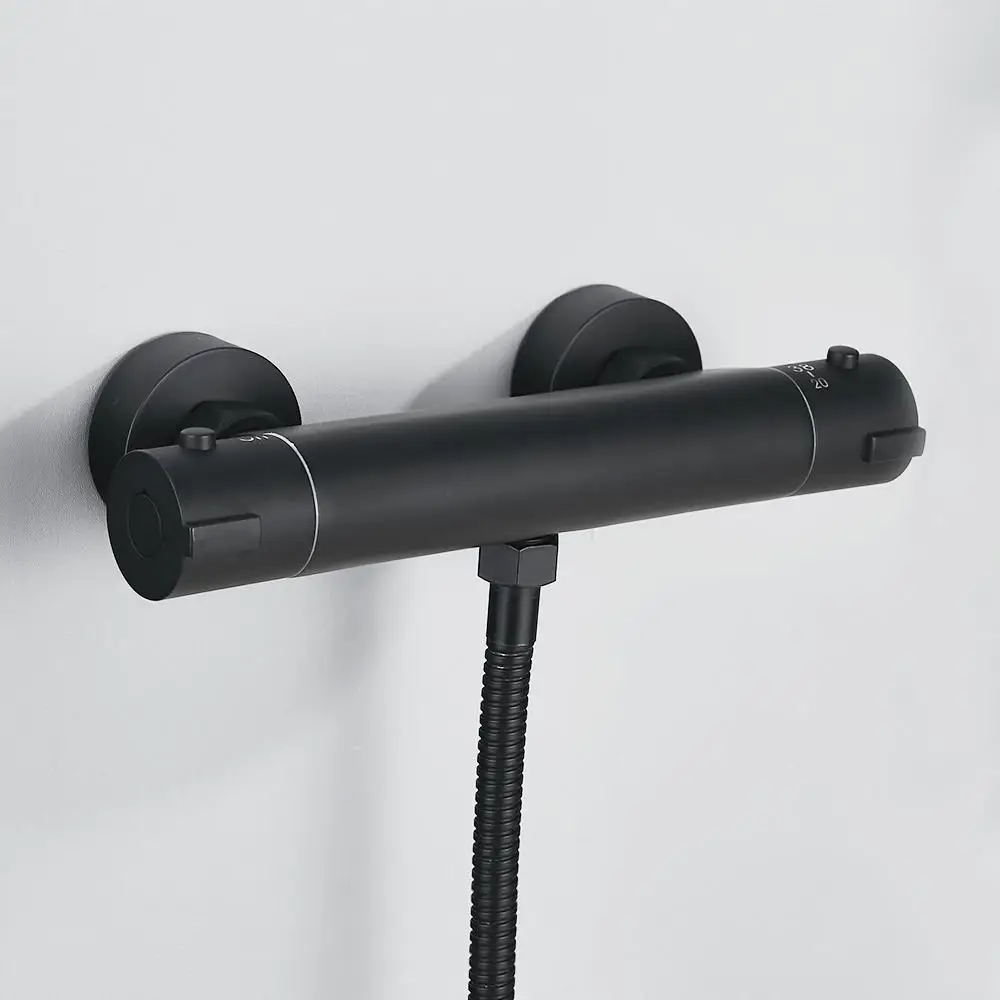 Смеситель для душа Rainfal настенный медный набор насадка холодной и горячей воды