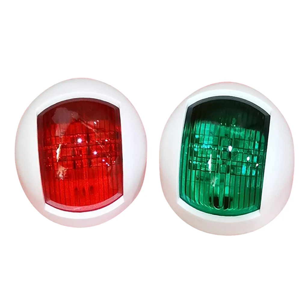 

2pcs 12-24V Yacht LED Navigation Lamp Marine Boat Side Lights Signal Lamp