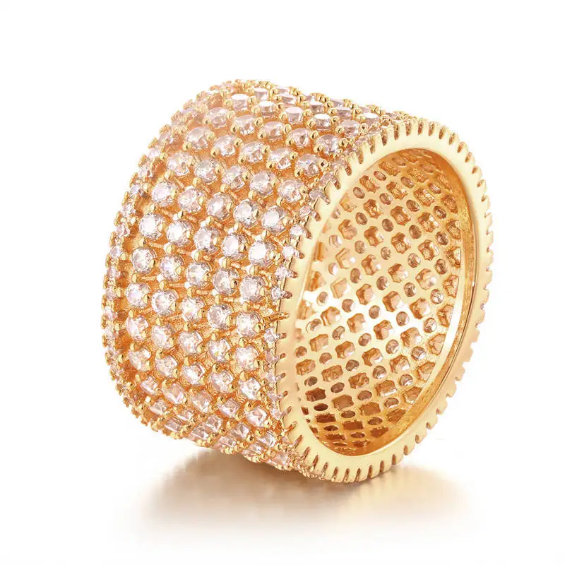 Кристалл Циркон кольцо Личность цилиндрические кольца медь кубический цирконий