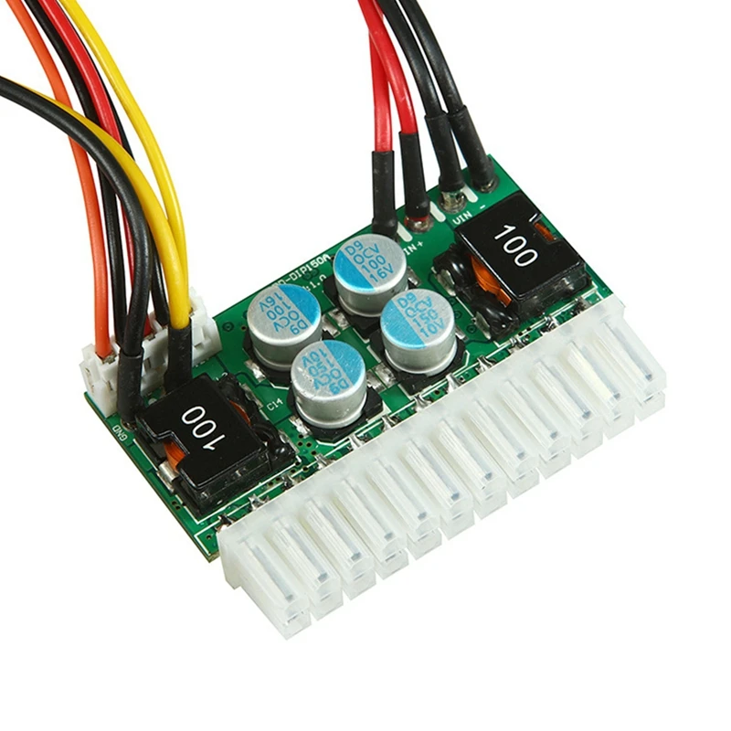 DC 12 В вход 24Pin Pico ATX 150 Вт переключатель PSU Mini ITX модуль питания 4-контактный