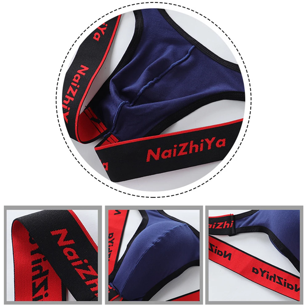 

Men Underwear Sexy Briefs Thongs Low Waist U Convex Brief Male Cotton Breathable Soft Comfortable Backless Underpants