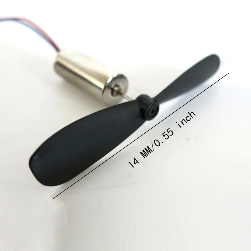 2pcs DC Motor Aircraft Small 2*Motors And 2*Propeller Rotor Blades DIY Mini RC Toy Quadcopter Drone Set | Обустройство дома