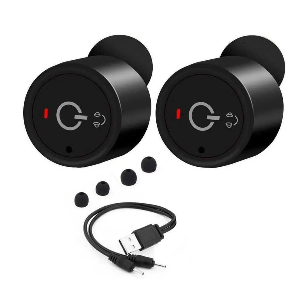 

X1T беспроводные Bluetooth-совместимые стереонаушники 4,2, автомобильные наушники-вкладыши, мини Bluetooth-совместимые наушники с микрофоном для всех ...