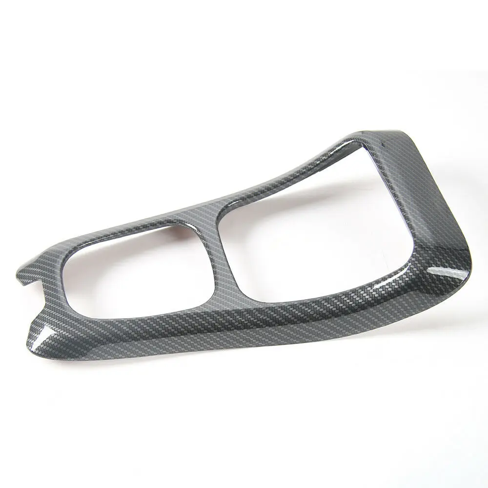 Панель переключения передач для салона автомобиля из углеродного волокна рамка