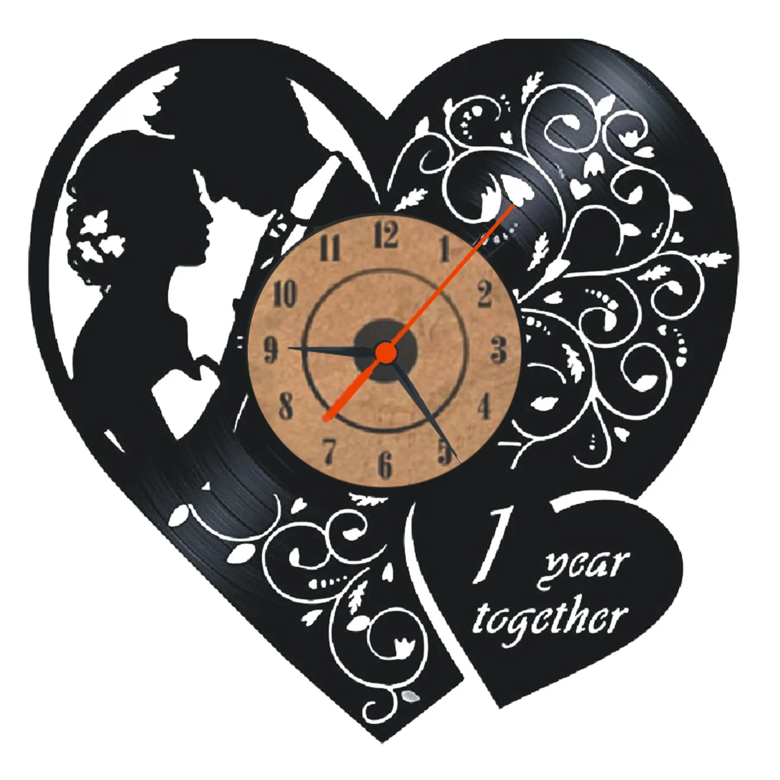 Светящиеся Настенные часы круглые бесшумные кухонные настенные с ночным