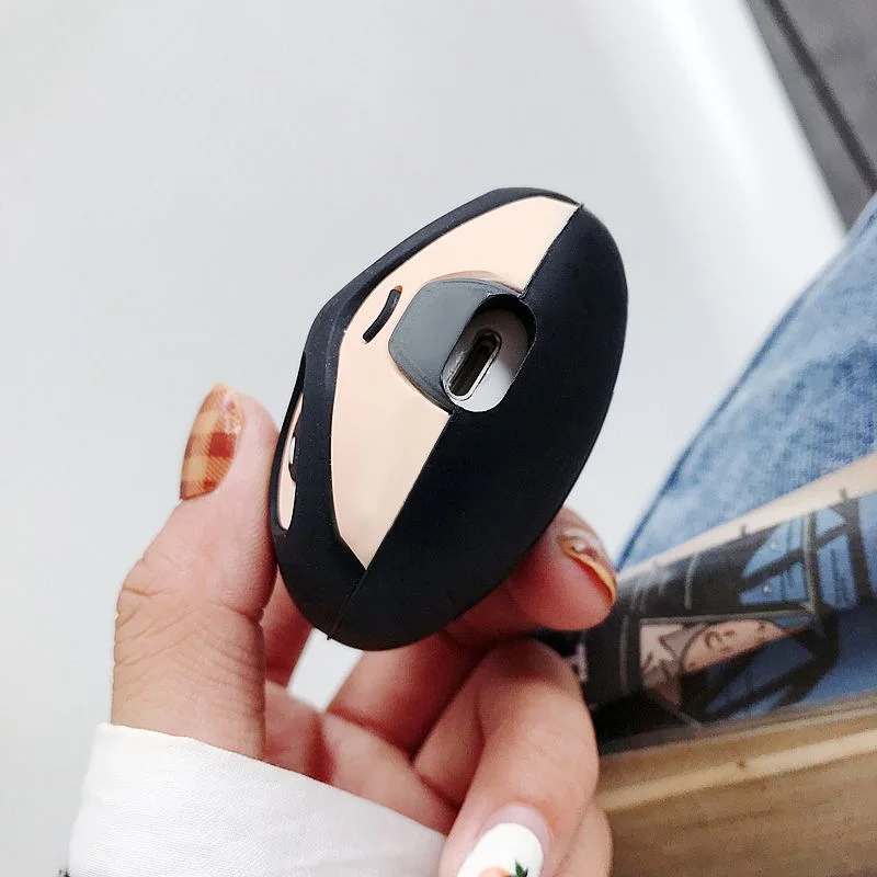 Милый чехол для AirPods силиконовый bluetooth наушники чехол для Airpods 2 Мультфильм защитный чехол 3D Дизайн Marvel Капитан Америка