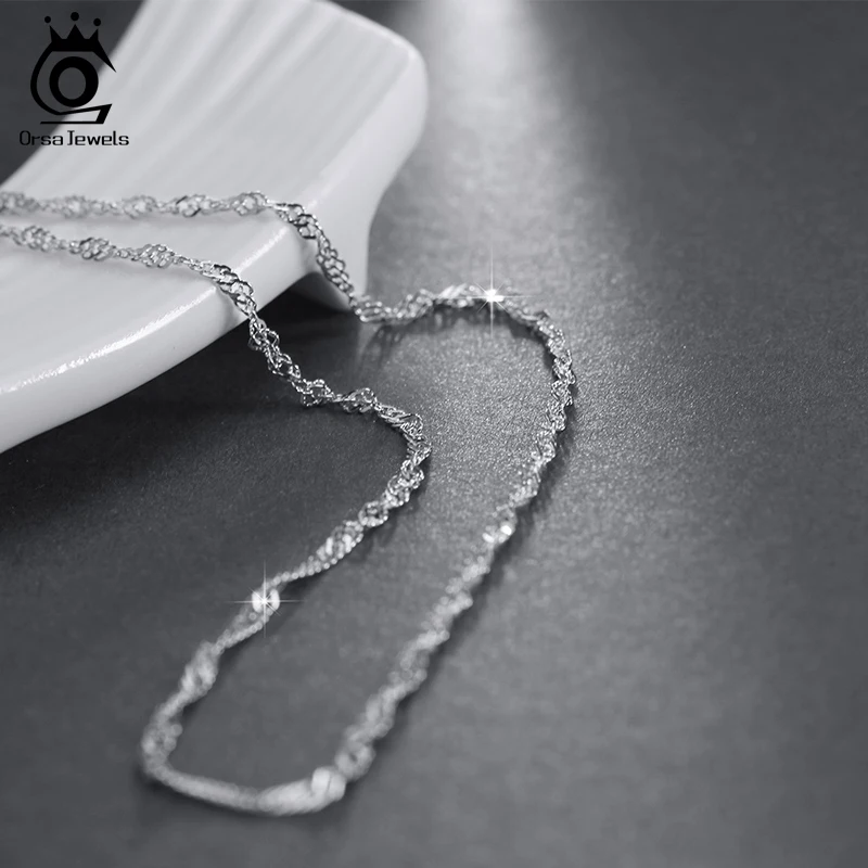 Ожерелье ORSA JEWELS 2019 из свинца и никеля длиной 45 см модные ювелирные украшения