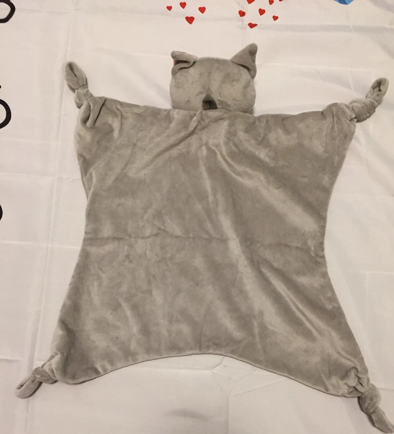 Животные кошка Лев попугай коала плюшевые детские нагрудники полотенце игровой