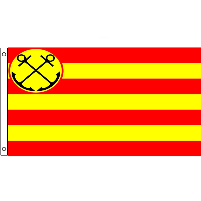 

Den Helder Flag Holland Netherlands City 60x90cm 90x150cm Decoration Banner for Home and Garden