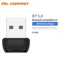 mini wireless usb bluetooth dongle adapter 5 0 bluetooth music audio receiver transmitter for pc speaker mouse laptop cf b01