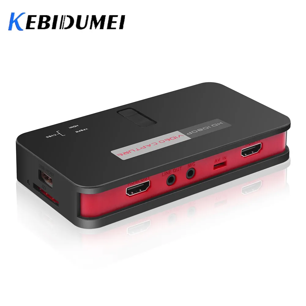 EZCAP 284 1080P коробка захвата видео для игр HD XBOX PS3 PS4 TV Medical онлайн потоковая