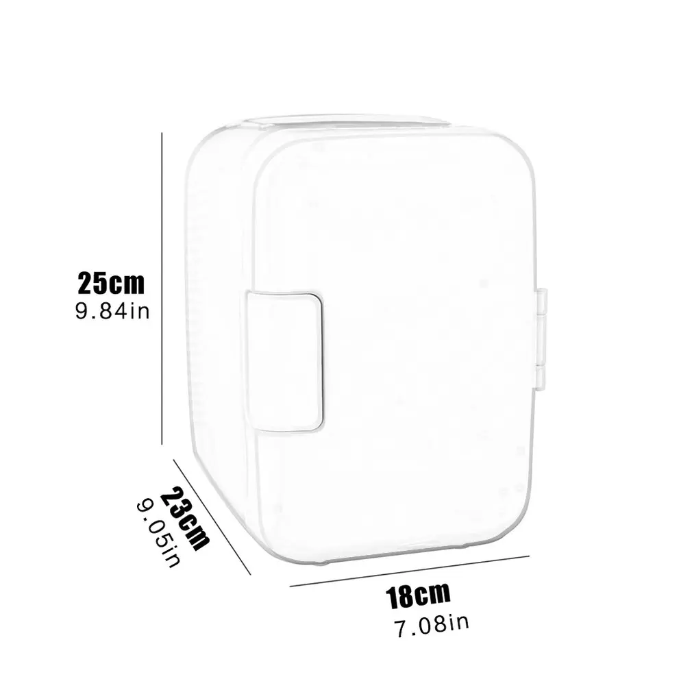 

New 4L Mini Fridge Refrigerator Portable Car Freezer Car Refrigerator Cooler Heater Universal Vehicle Parts