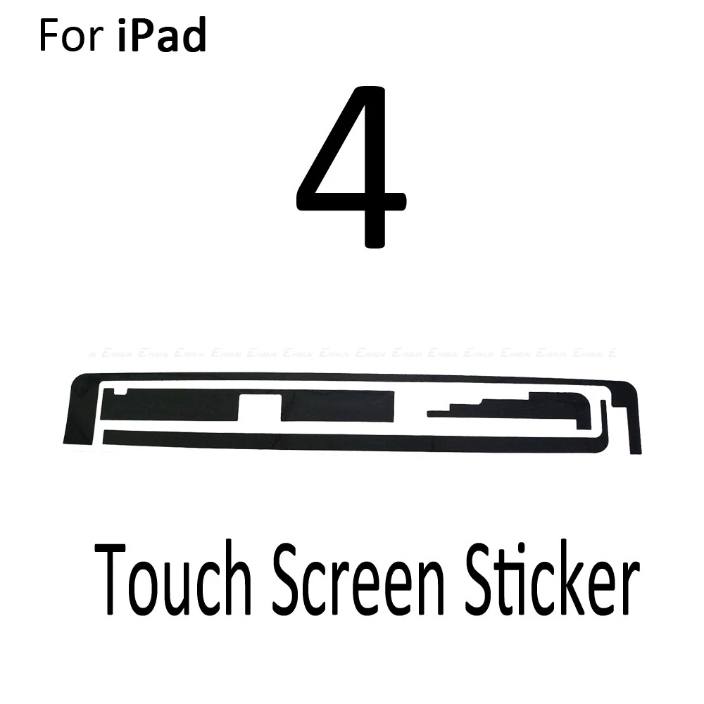 2 компл./лот для iPad Air Mini детей 1 3 4 5 2020 2019 3M клейкая лента рамка сенсорный экран