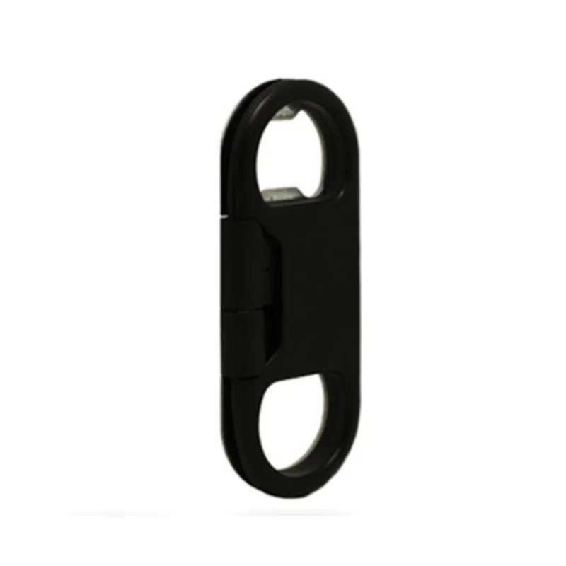 Для Micro USB кабель брелок зарядный кабель синхронизации кабели открывалка для бутылок пива для samsung для iPhone X Xiaomi Android телефон зарядное устройство