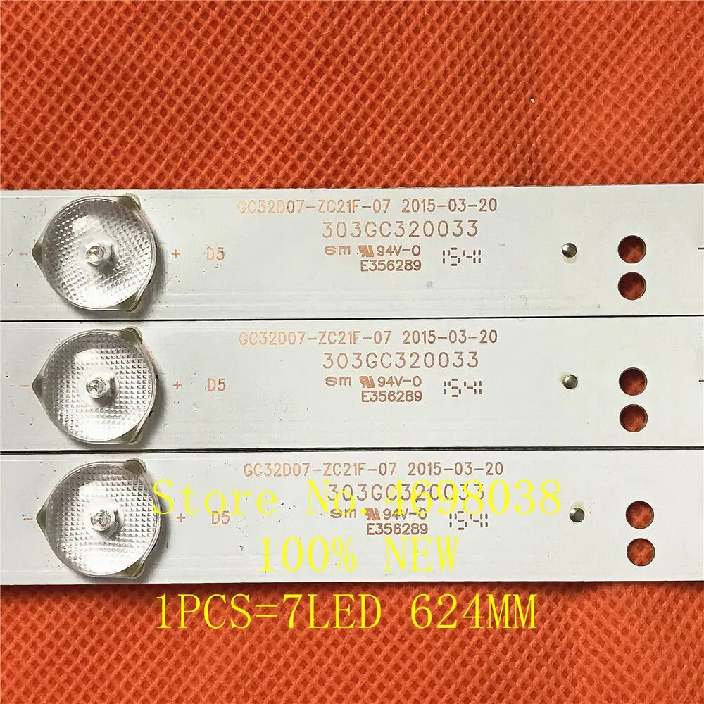 3 шт./лот светодиодная подсветка для AOC 32PHF3559 LED 32B900V лампа GC32D07 ZC21F 07 303GC320033 1 шт. =