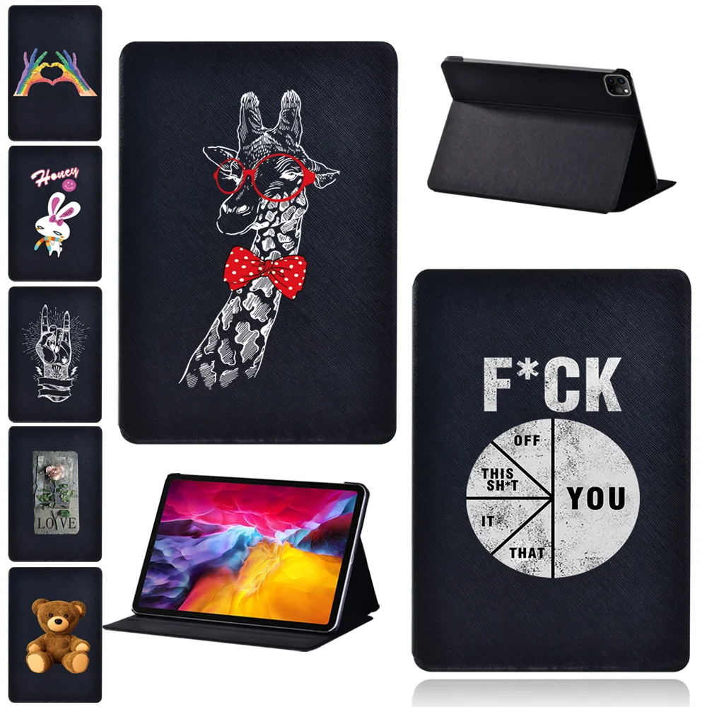 

For Apple IPad Pro 9.7 /IPad Pro 10.5 /IPad Pro 11 (2018)/IPad Pro 11 (2020) Shockproof and Anti-fall Print Pattern Tablet Case