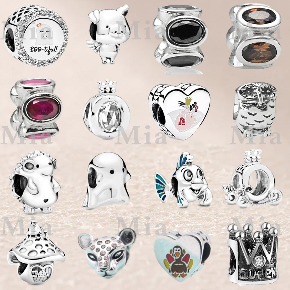 

Fahmi 2020 New Popular 100% 925 Sterling Silver Rose Gold Charm Beads50 Fashion Original Jewellery For Women Party Wedding Gift