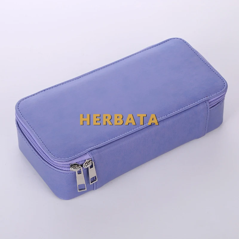 Чехол для карандашей из ПУ кожи унисекс двухслойные многофункциональные сумки