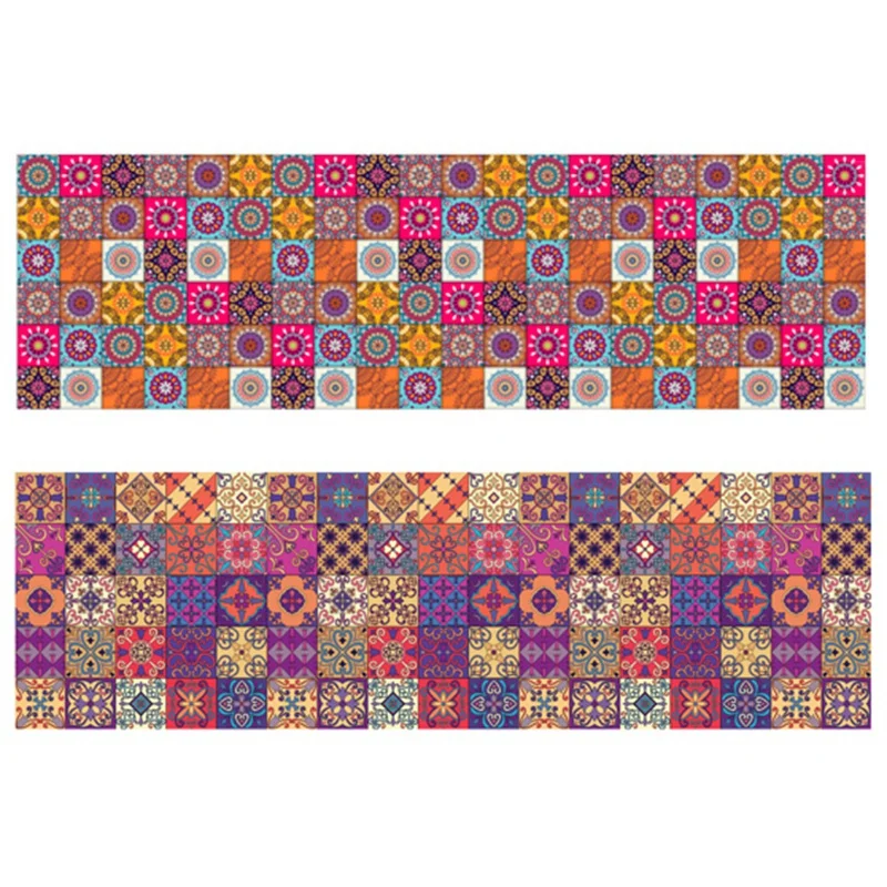 Марокканский Стиль ПВХ ретро гостиная спальня обои настенные наклейки кухня