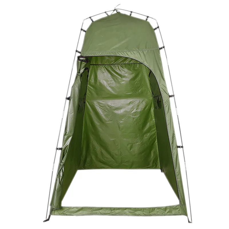 

Upgraded Version Camping Toilet Tent Outdoor Single Person Bath Shower Tent Portable Dressing Account Move Tent