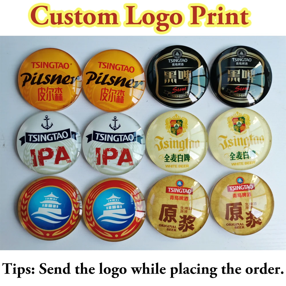 Логотип печать бар пивная башня насос значок/пивной акриловый значок