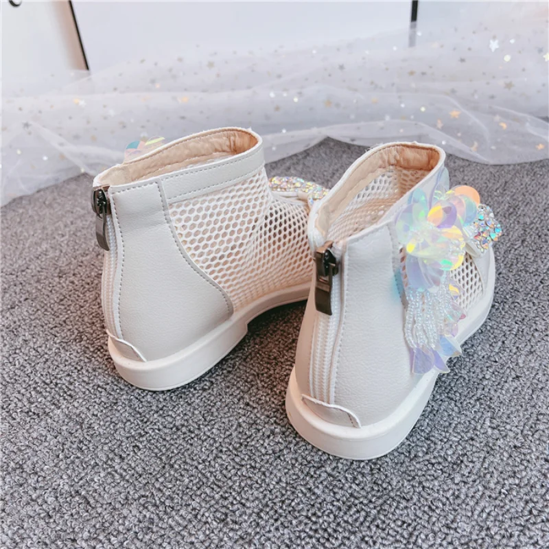Детская обувь 2021 сезон лето осень Модная одежда для девочек с украшением в виде