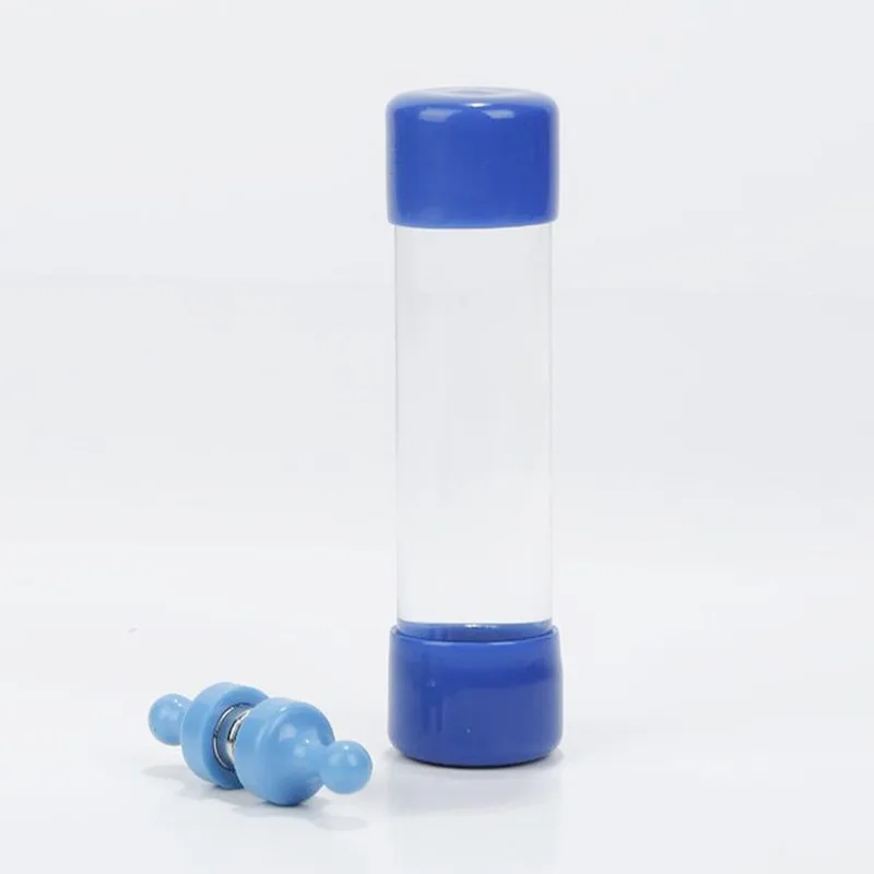 Blue Lid Феррофлюид игрушка-Непоседа для взрослых и детей Magfluid Gadge декомпрессионное отверстие, бутылка для жидкости, расслабляющая сенсорная Подарочная игрушка - Цвет: Blue Lid