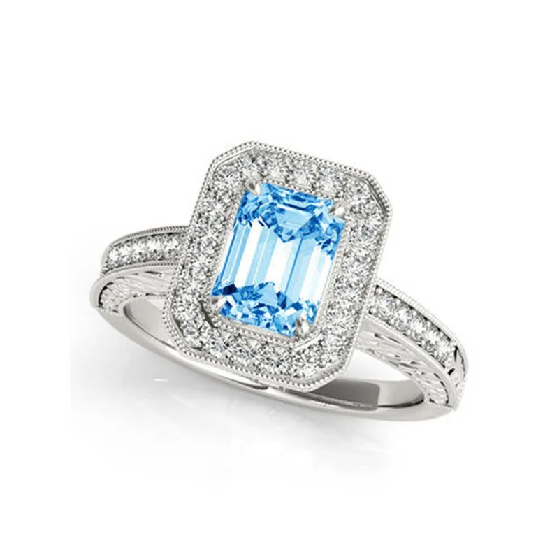 FFGems натуральный Швейцарский Голубой Топаз Аквамарин россыпью драгоценный