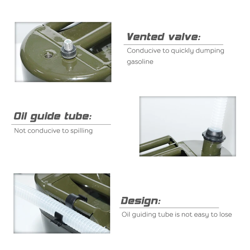 5 л 10 автомобильный портативный бензиновый цилиндр для внедорожника мотоцикла