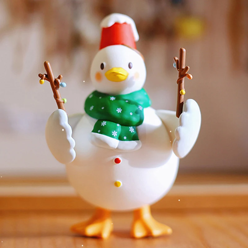 

Pre-Sale Dake Duck Christmas Party Series Blind Box Action Figure Kawaii Anime Decoration Collectible Surprise Birthday Gift