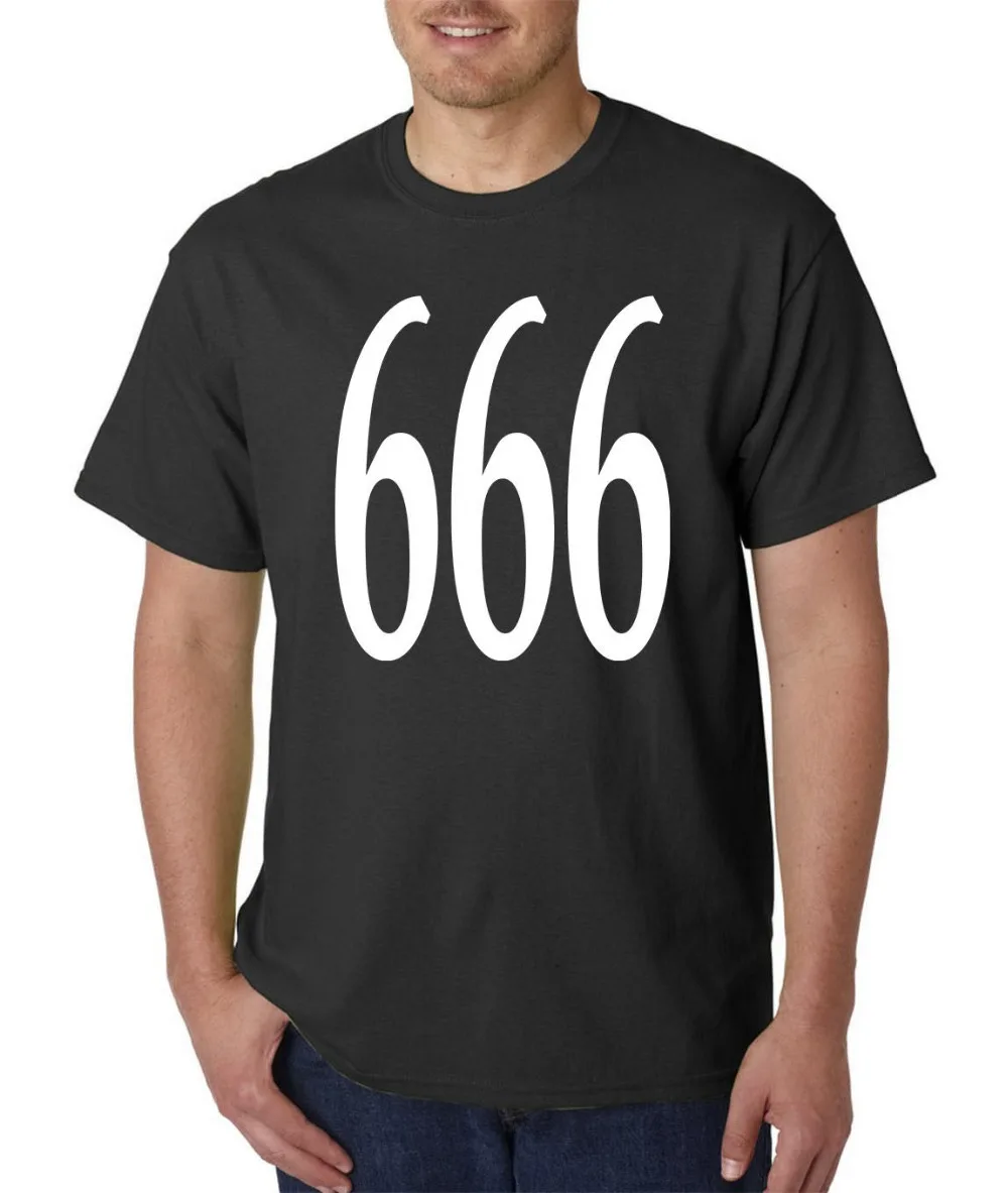 666 футболка на Хэллоуин The Omen Devil Esham Icp Twiztid House of Krazees Horror 2019 новые модные мужские