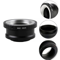 m42 to micro 43 lens adapter lens adapter ring for olympus m42 m43 lens body e p1panasonic mount gh1 m43 g1 conversion b8c6