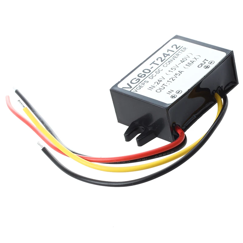 Voltage Converter Transformer 24V DC to 12V |