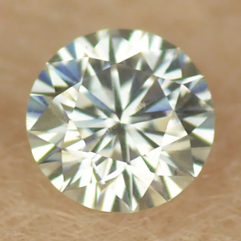 Драгоценные камни 10 шт./лот свободные чистый белый цвет от 0 8 мм до 2 9 маленький